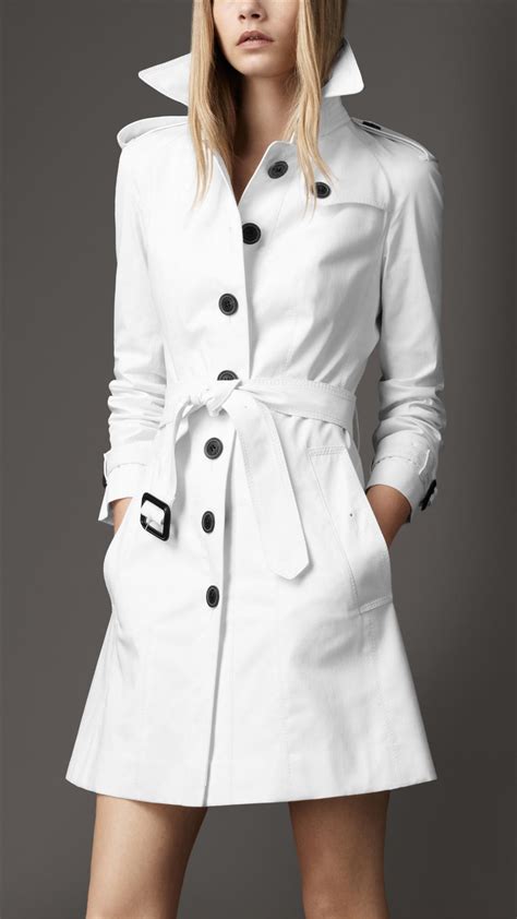 burberry white raincoat|burberry raincoat for sale.